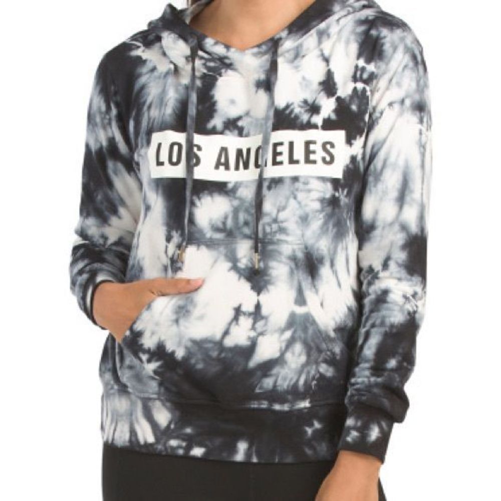 Young Fabulous & Broke Tie Dye Los Angeles Hoodie Size S
